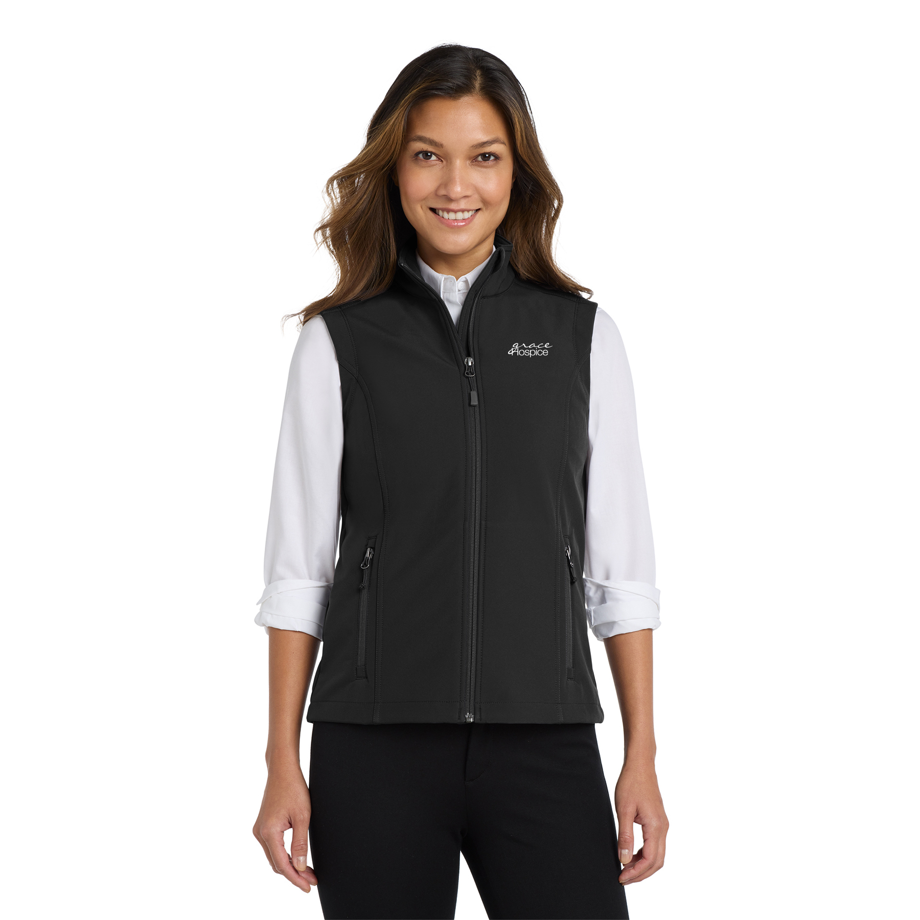 Port Authority® Women's Core Soft Shell Vest - L325  - Black