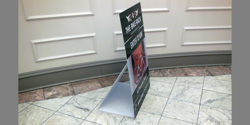 custom posters placards & podium signs DC gallery "meter board"