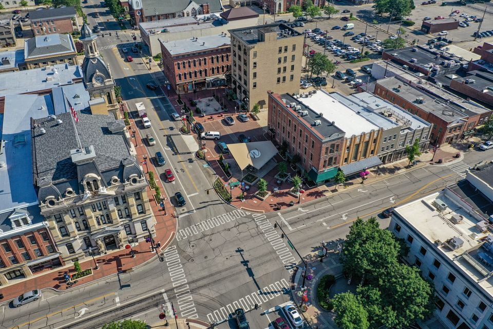 Aerial View of Wooster City