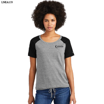 New Era ® Ladies Tri-Blend Performance Cinch Tee