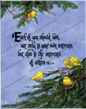 LOOK TO OTHERS (Philippians, Faithwalk, Friendship/Marriage)