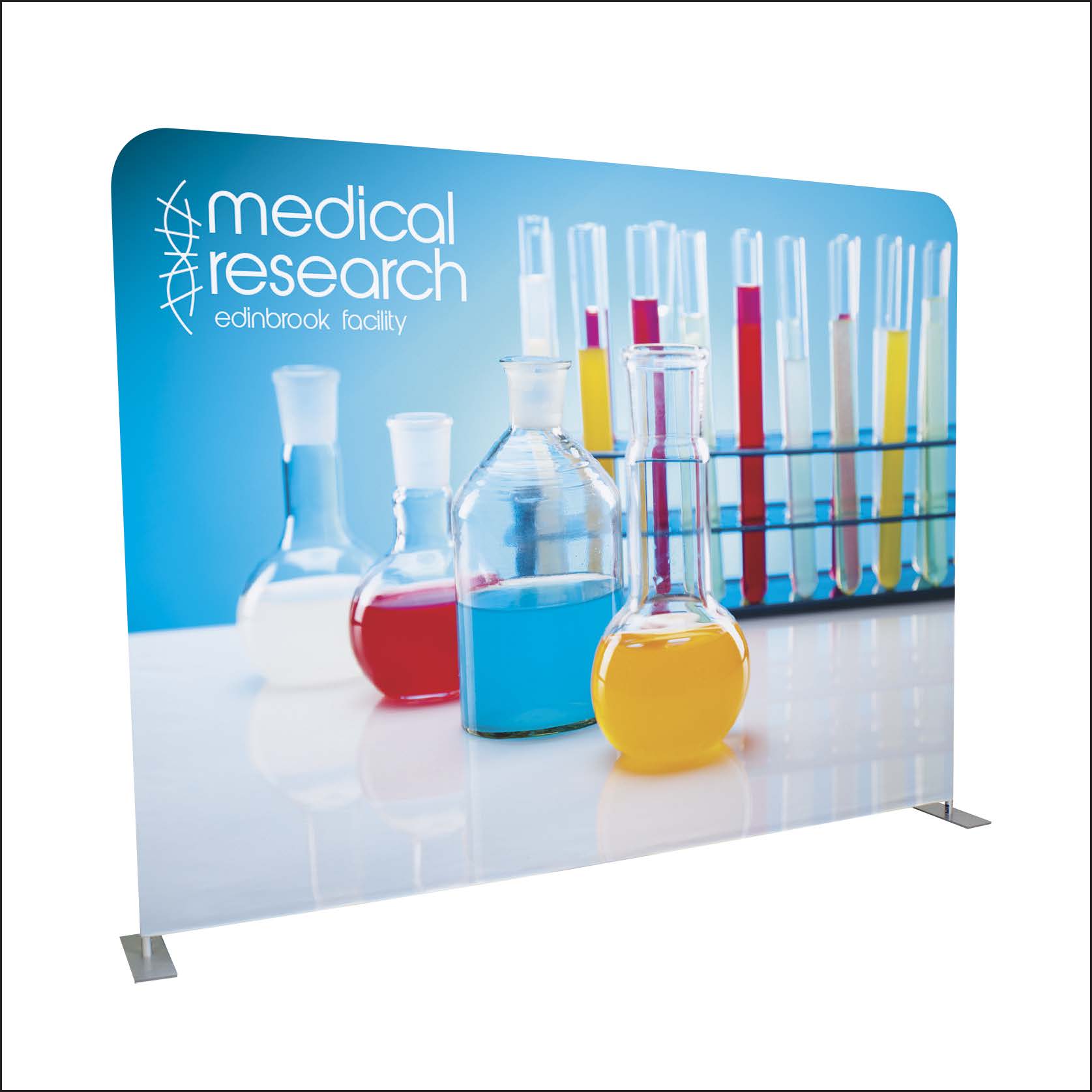 Eurofit Wave Floor Display Portable Display