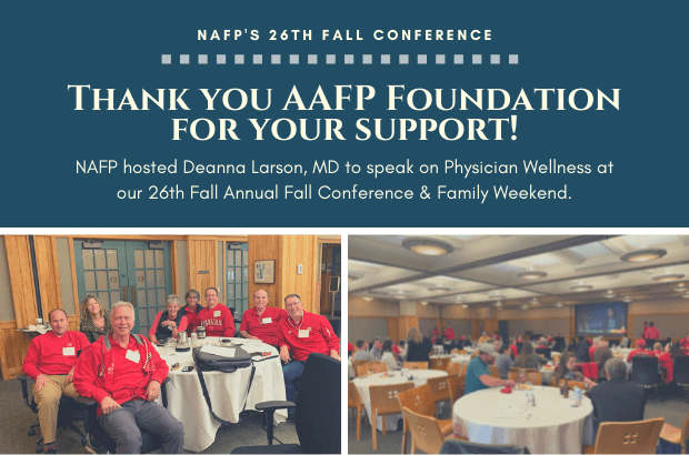 Thank You AAFP Foundation For Your Support