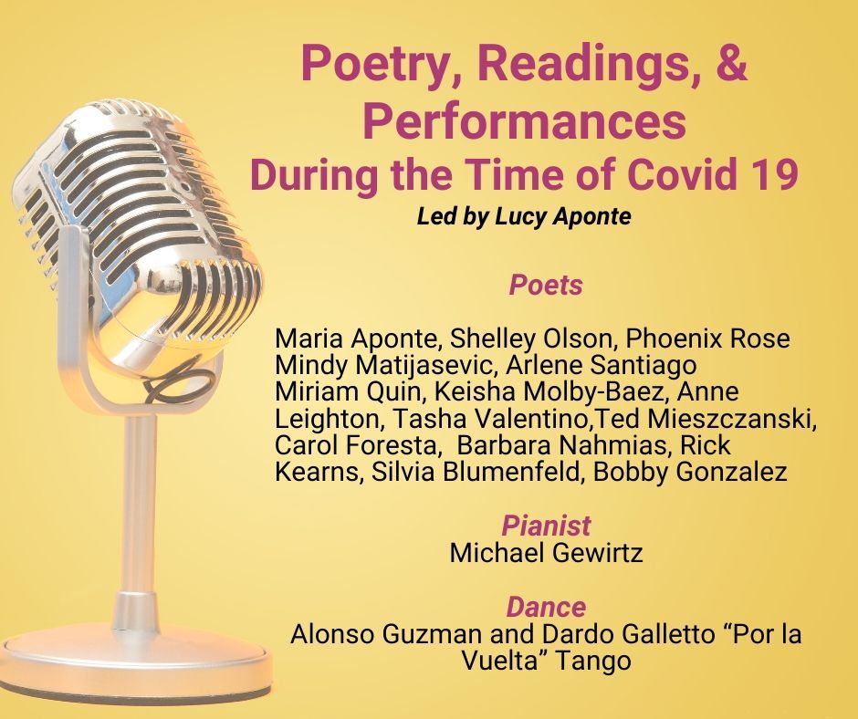 Poetry, Readings, Performances in the time of Covid