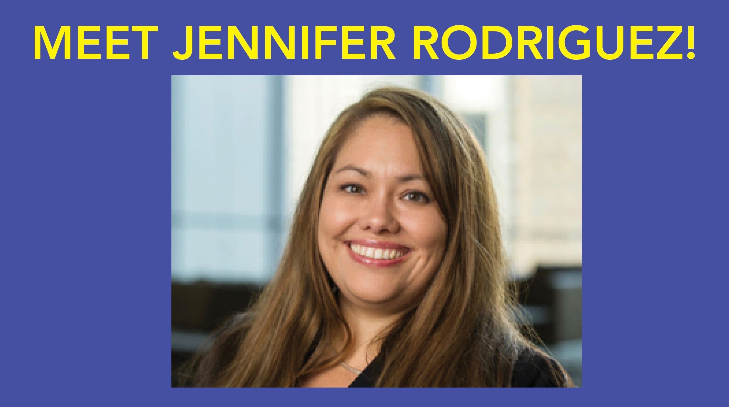 Meet Jennifer Rodriguez