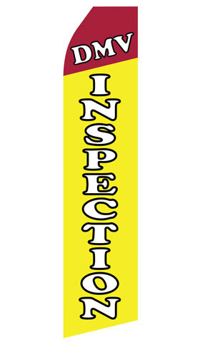 DMV Inspection Econo Stock Flag