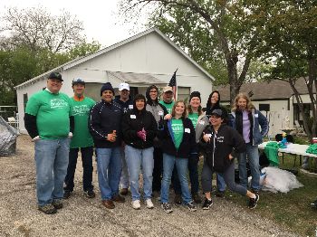 FUMC Members at Outreach Work Site