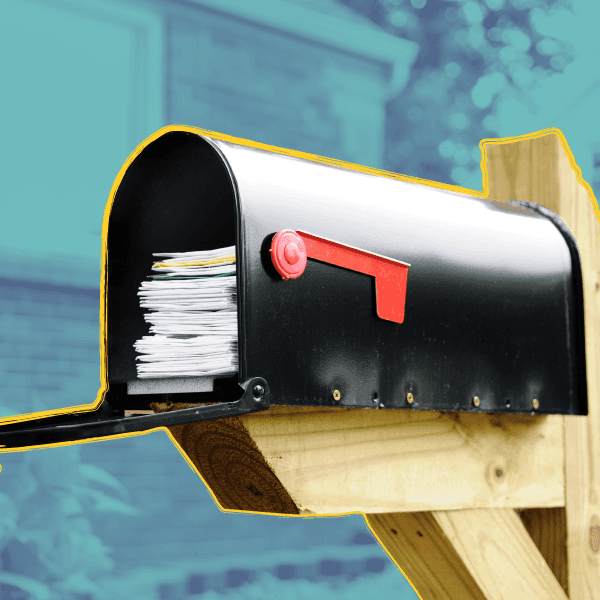 A full mailbox.