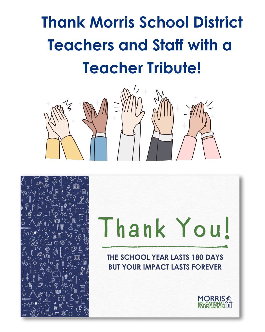 Thank MSD Educators with a Teacher Tribute!