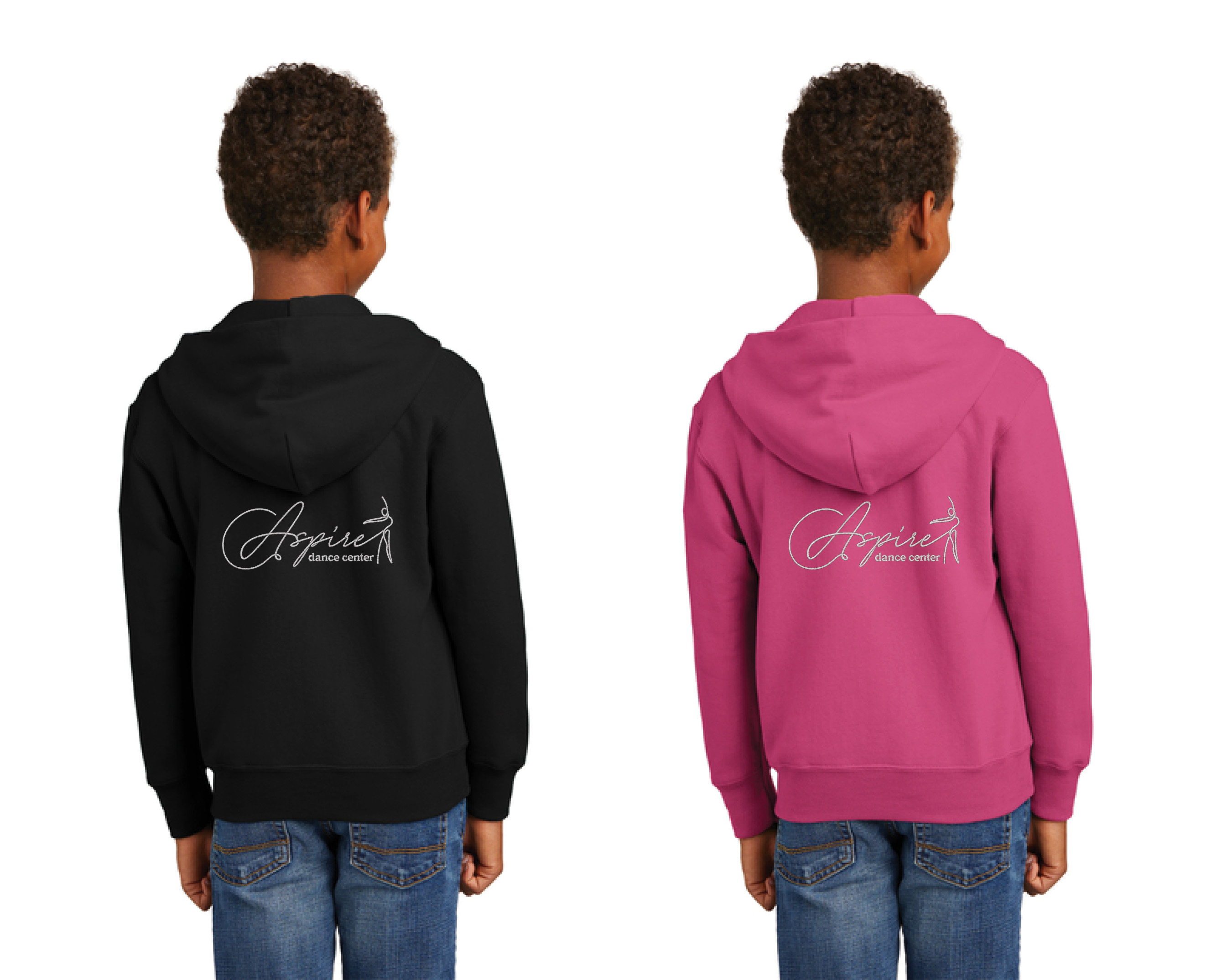 Port & Company® Youth Core Fleece Full-Zip Hooded Sweatshirt