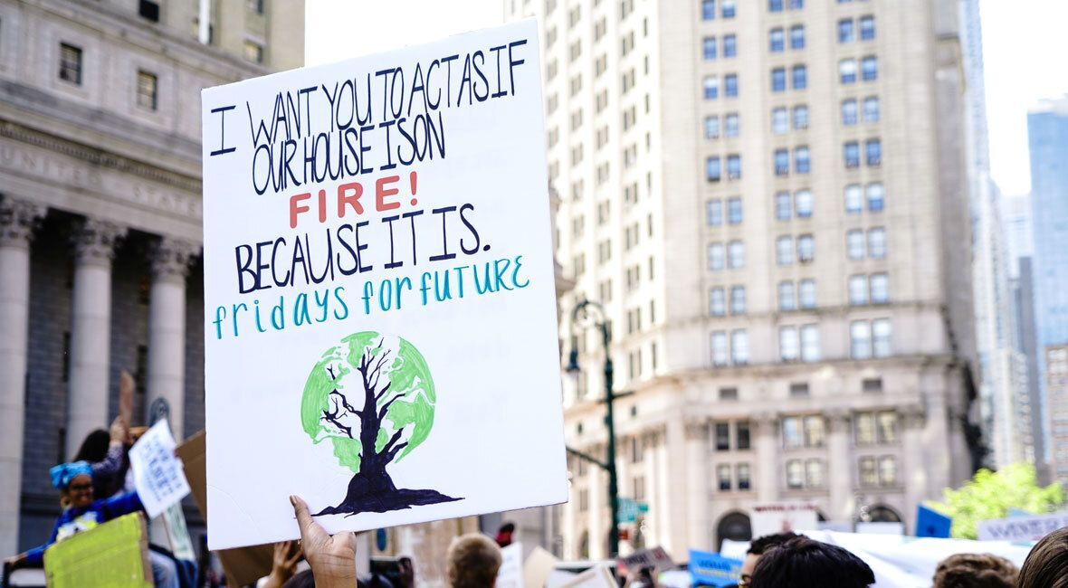 I want you to act as if our house is on fire! Because it is. Fridays for Future
