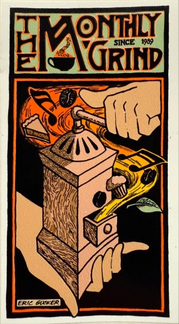 Monthly Grind Sticker - regular