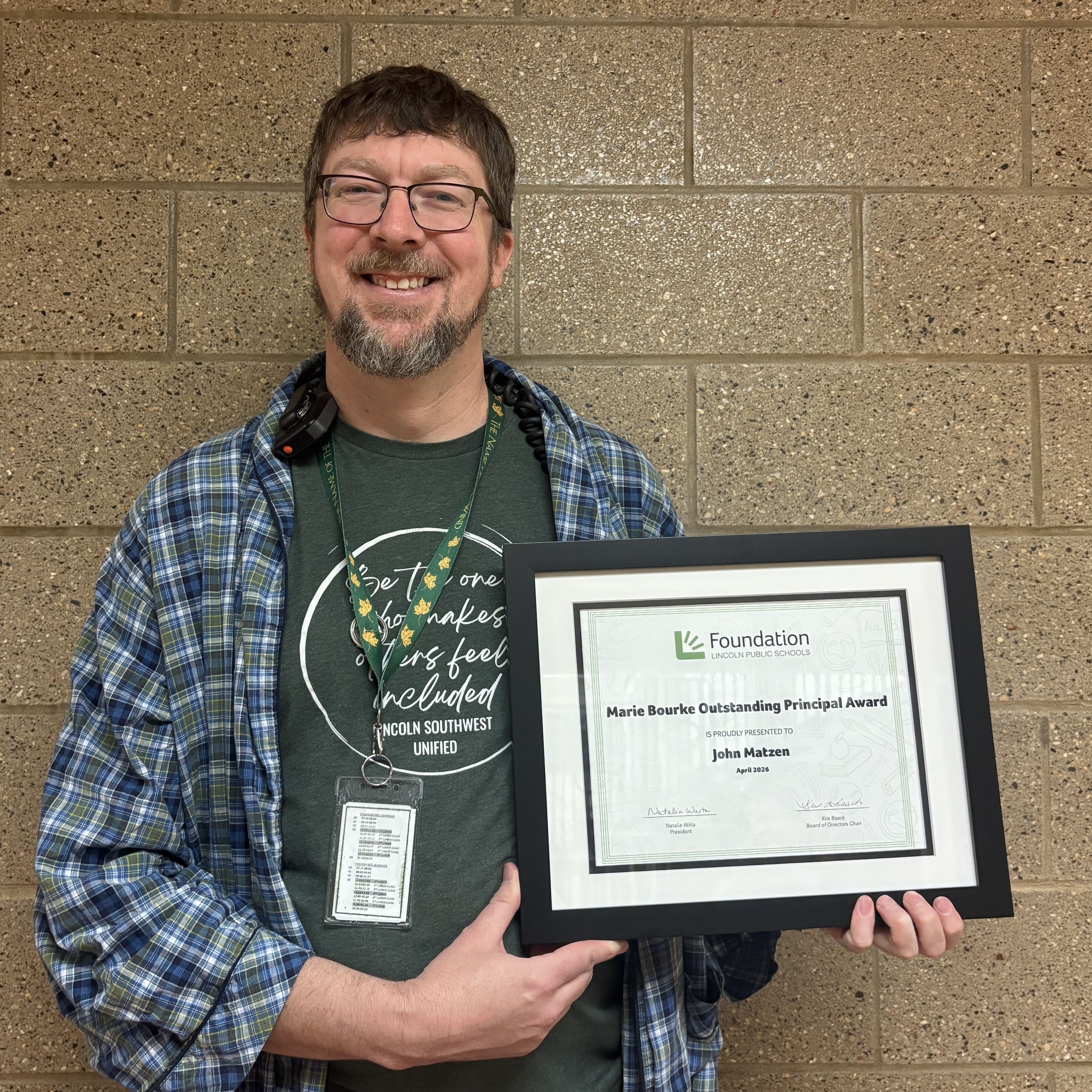 Marie Bourke Leadership Award