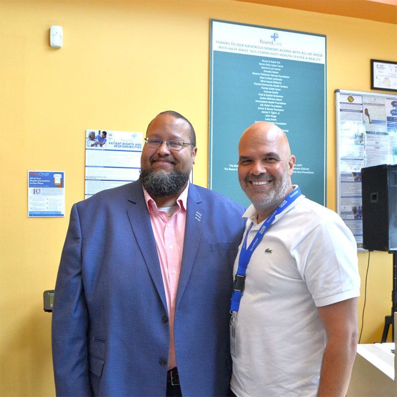 Palm Beach County Commissioner Michael A. Barnett Visits FoundCare