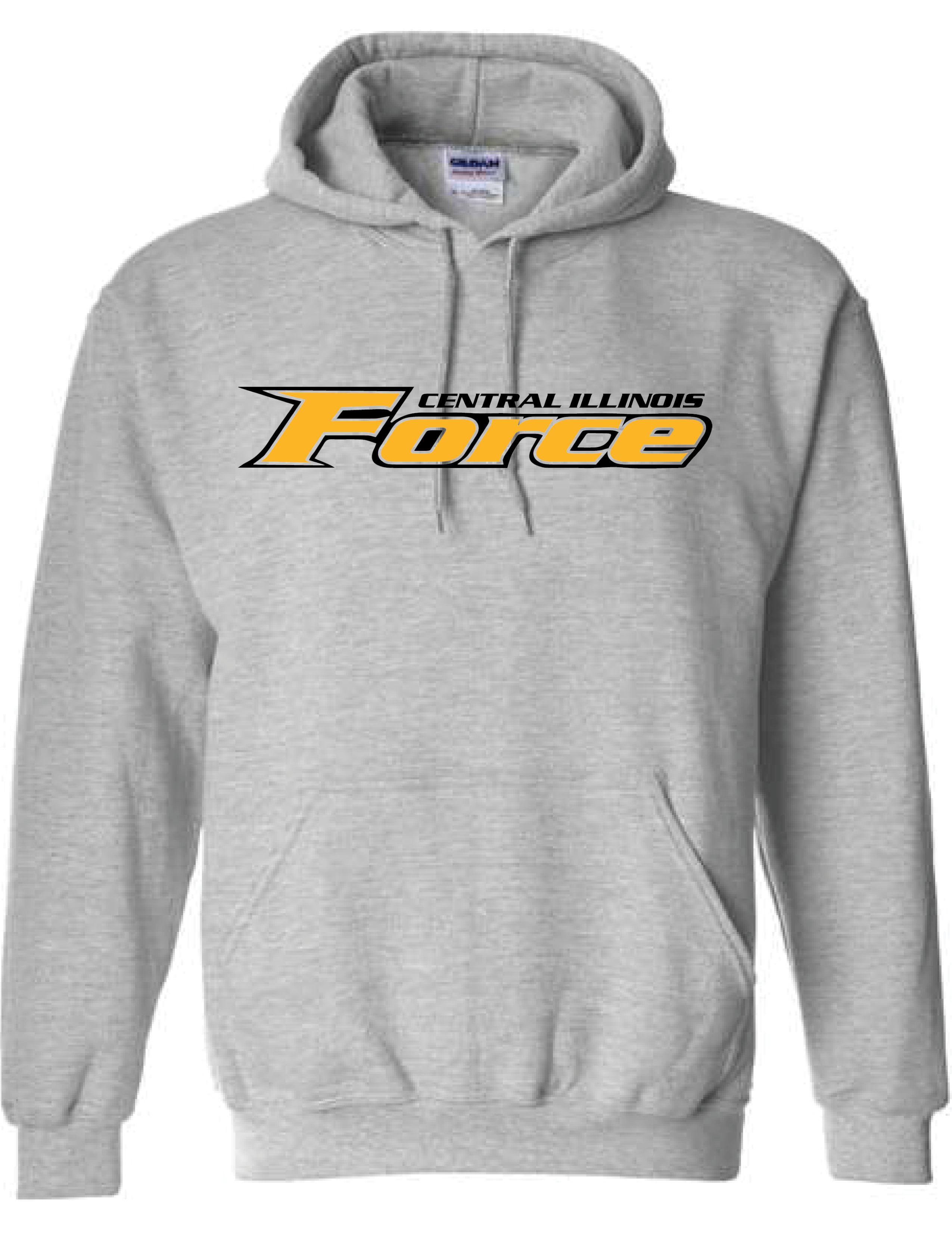 FORCE BASEBALL Hooded Sweatshirt (YOUTH/ADULT)
