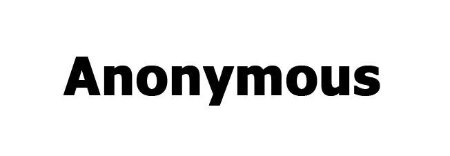 Anonymous