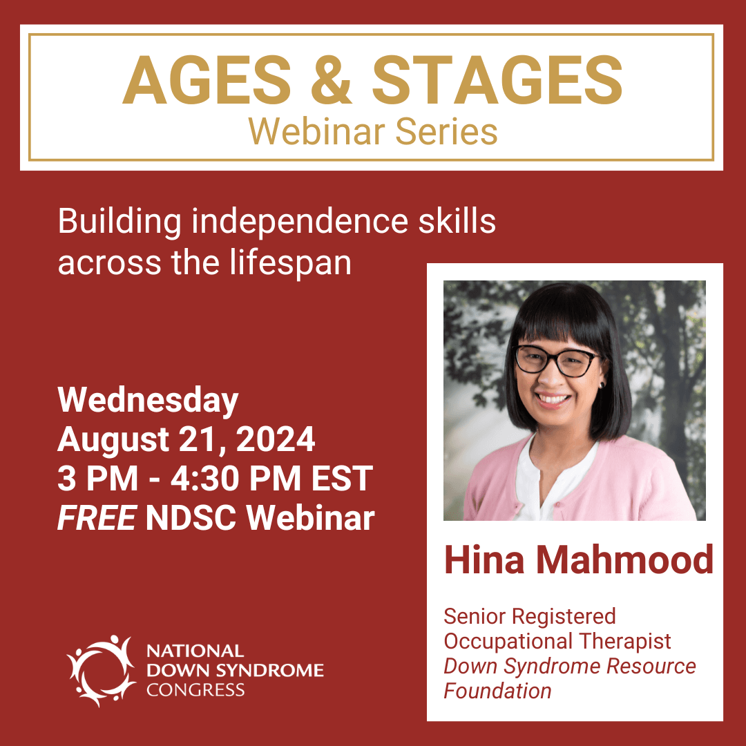 Building Independence Skills across the Lifespan