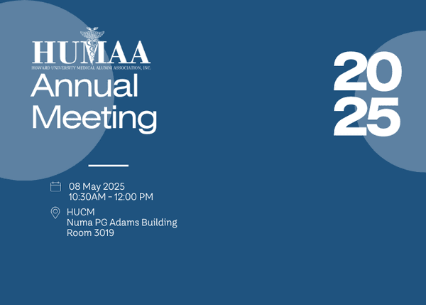 Home : Howard University Medical Alumni Association (HUMAA)