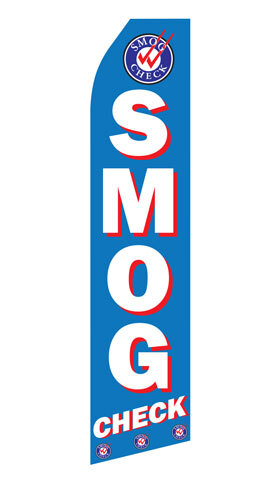 Smog Check Econo Stock Flag