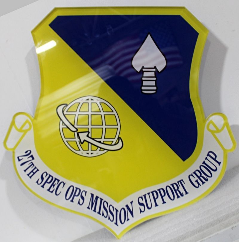 LP-4030 - Shield Crest of the 27th Spec Ops Mission Support  Group