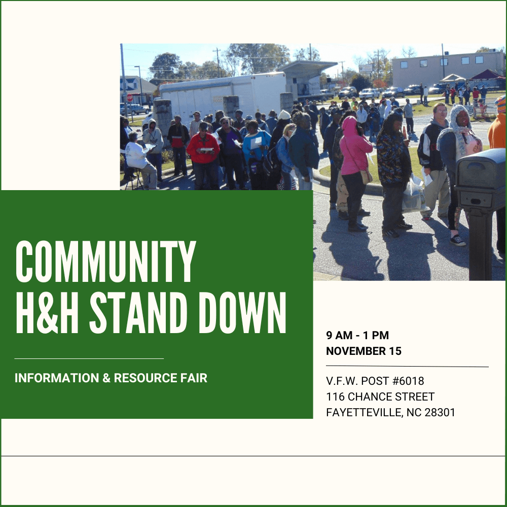 Community H&H Stand Down - Information & Resources Fair