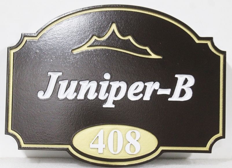 KA20910A - Carved Sign for "Juniper-B"