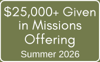 2026 Missions Offering