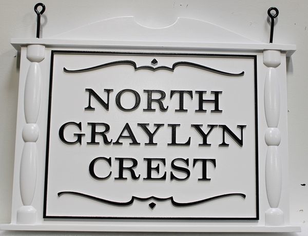 Colonial Style Sign Shapes custom carved wood house signs from Art SignWorks