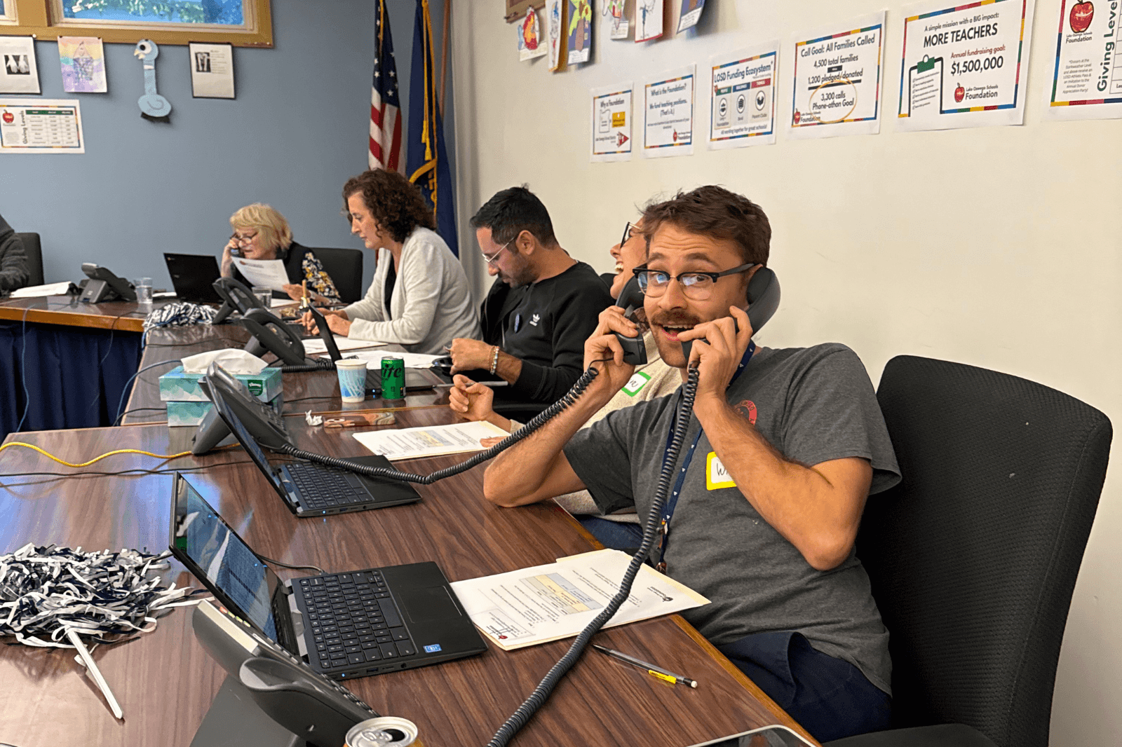 Teachers Fund Phone-athon