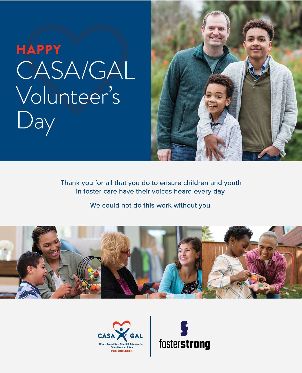 CASA/GAL Volunteer's Day May 18, 2021