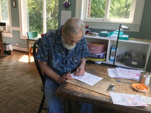 Ilsley opens local artist's first Crayola marker exhibit