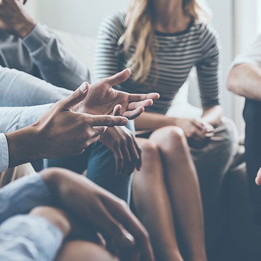 Group therapy session