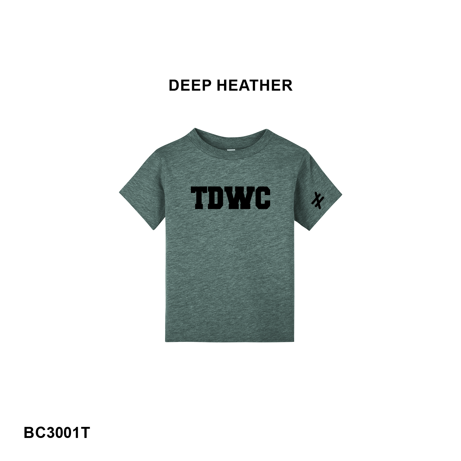 TDWC/NOT EQUAL LOGOS - BELLA+CANVAS® Toddler Short Sleeve Tee
