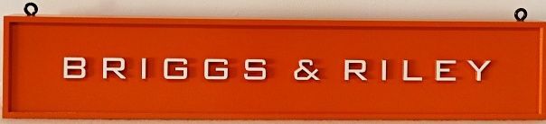 SA28077A - Carved and Sandblasted HDU Sign for "Briggs & Riley"