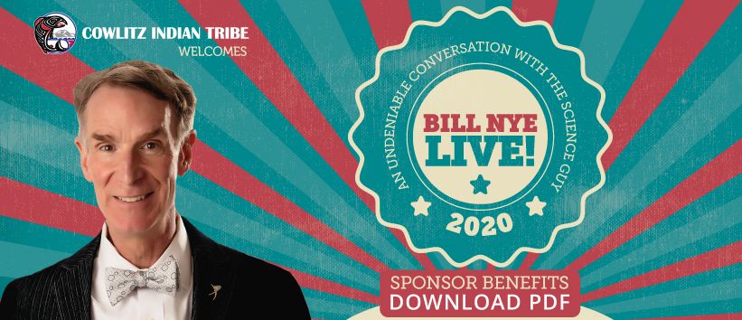 Bill Nye Live! Sponsor Packages