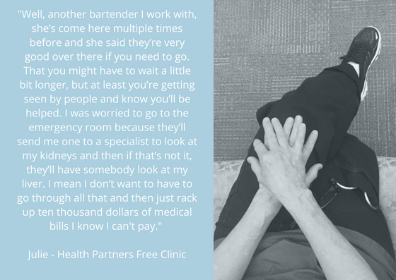 Julie - Health Partners Free Clinic