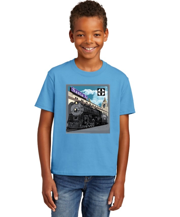 "San Diego Depot" T Shirt - Blue - Medium
