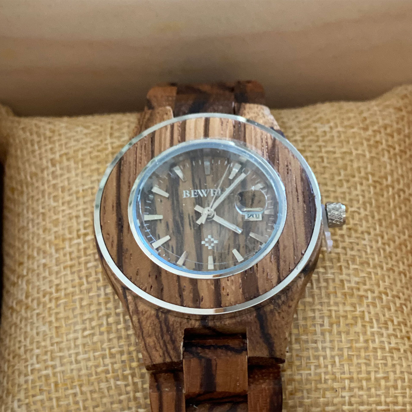 Venus Zebrawood Watch