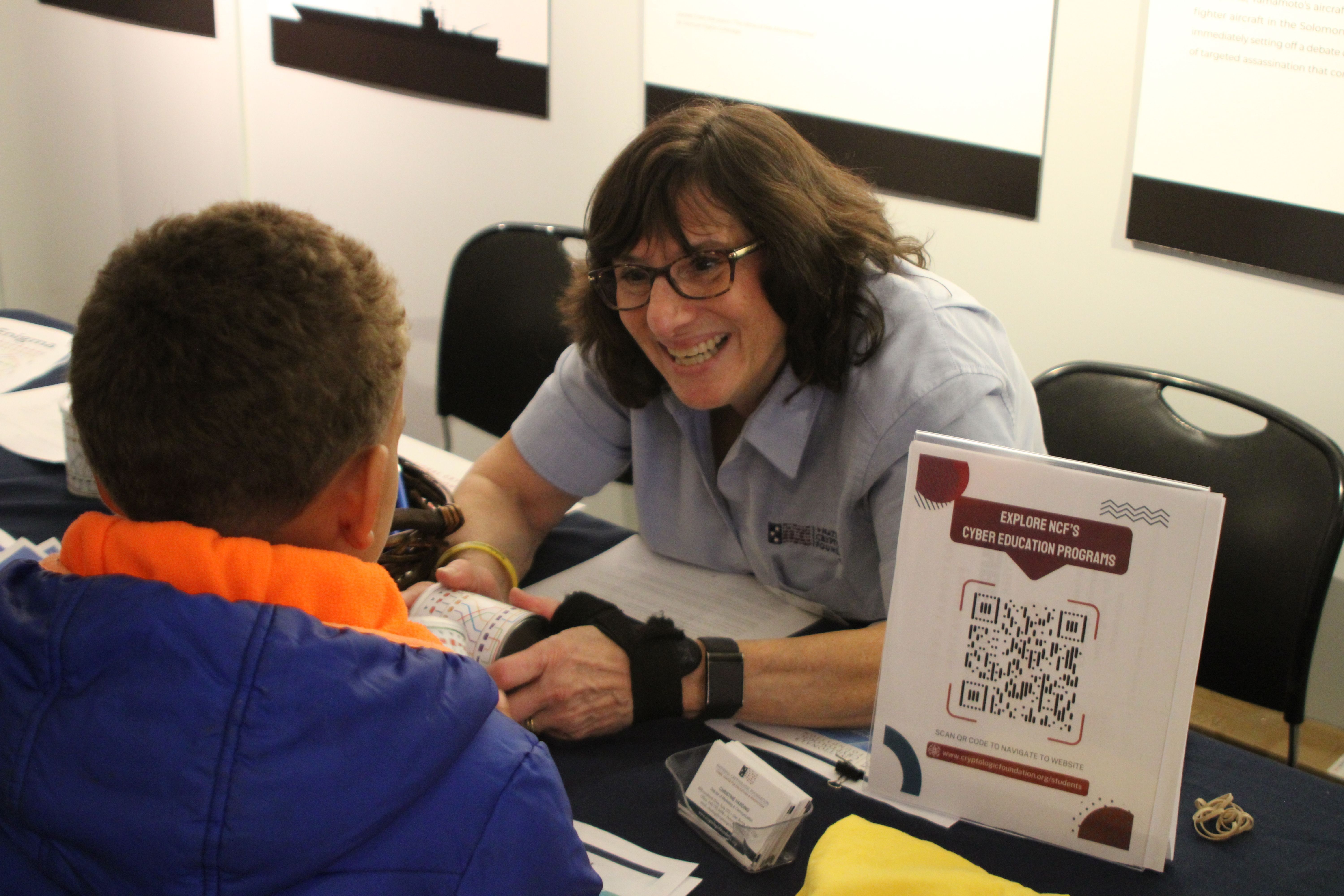 Christine Harding at NCM STEM Event