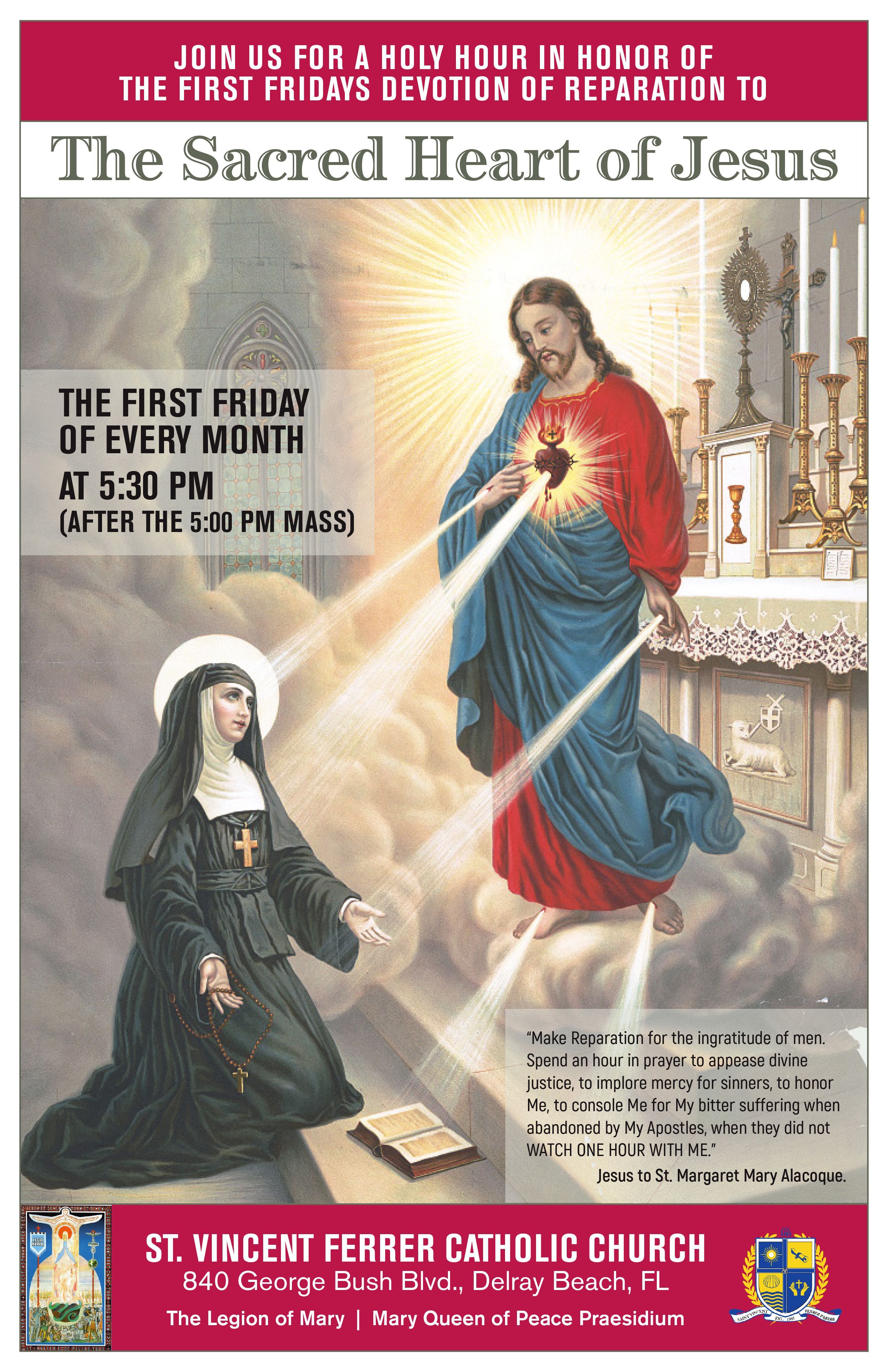 The Sacred Heart of Jesus Flyer