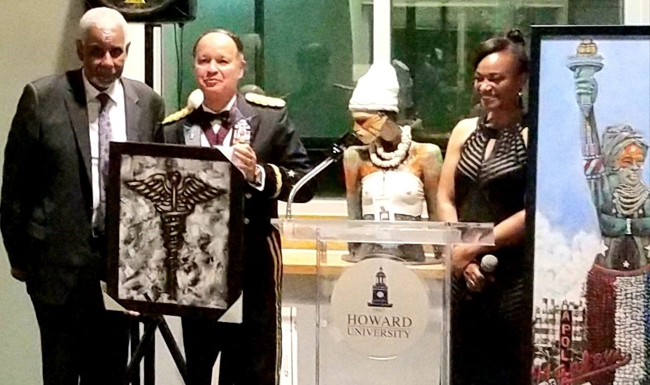 D.C. ROCKS Mentor and Community Leader Major General (Ret.) George A. Alexander, Class of 1977, Receives Harlem Fine Arts Show 2019 Salute to African Americans in Medicine Prestigious Award