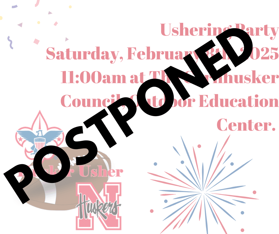 Postponed: Ushering Party