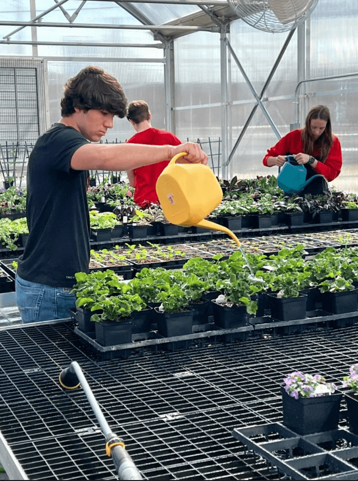 New Greenhouse Creates Impacts Inside and Outside the Classroom