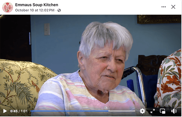Sister Lucia reflects on Emmaus volunteers