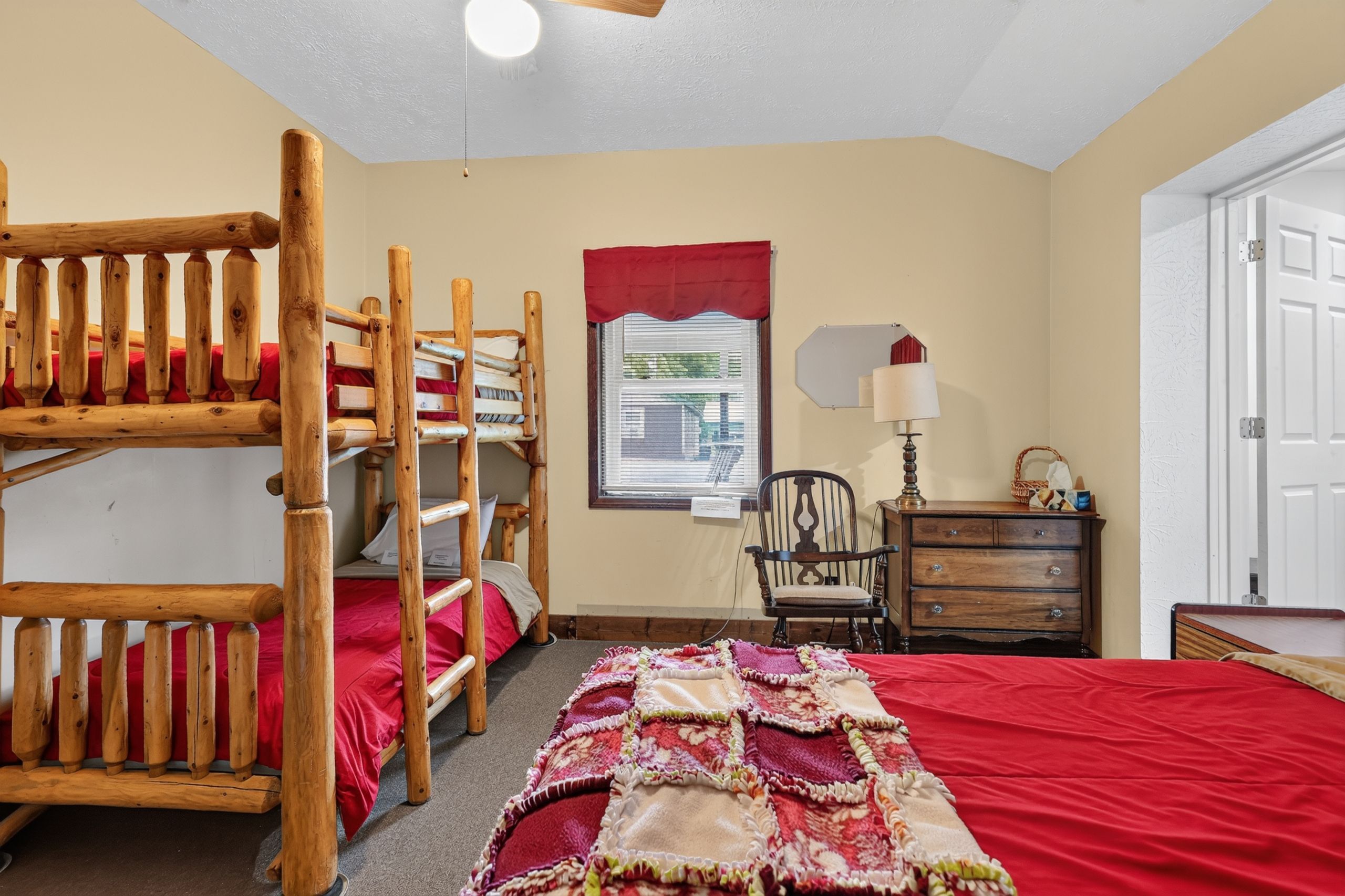 Room 2 - Full & Bunk W/Full and Twin Bed