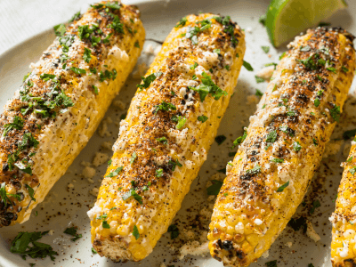 Mexican-Style Grilled Corn