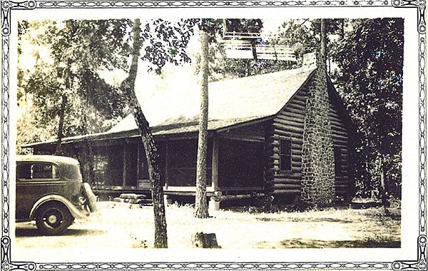Log Cabin in the 1930s