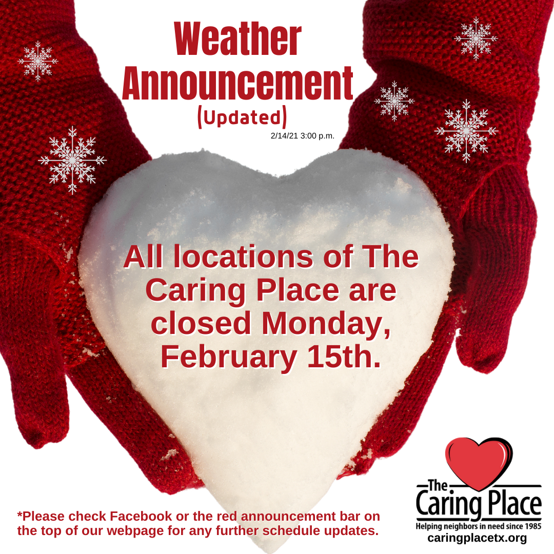 The Caring Place Closed February 15th