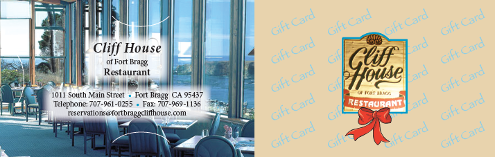 Cliff House Gift Card Carrier 2