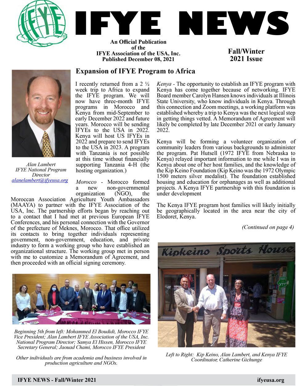 Read the Fall/Winter 2021 Newsletter